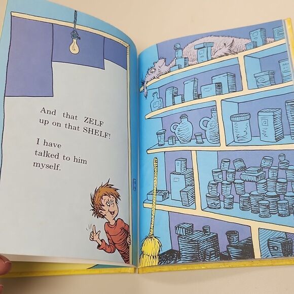 Dr. Seuss There's a Wocket in my Pocket 1974 Book - Picture 5 of 6